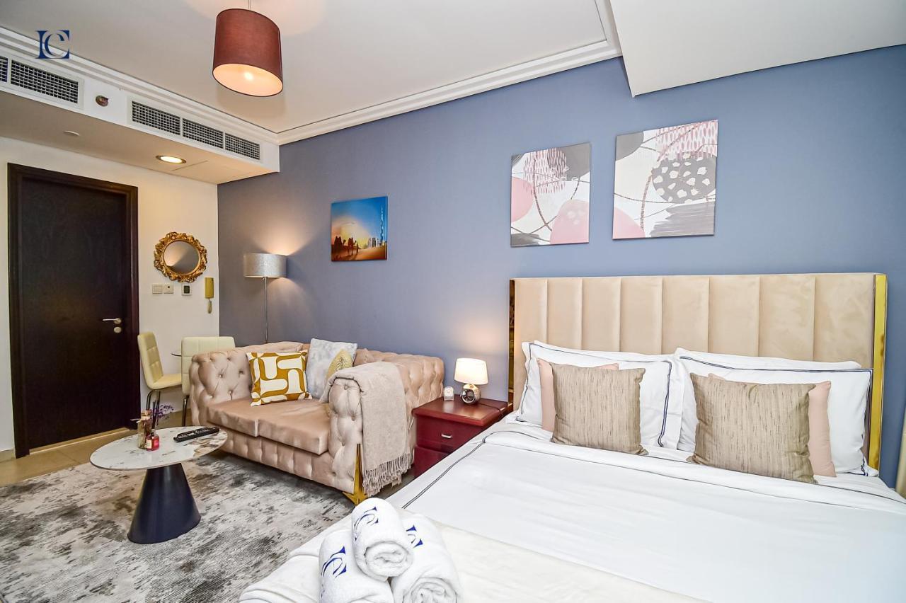 Luxury Escapes - Modern Studio Apt - Metro, Beach & Mall Mins Away Dubai Eksteriør bilde